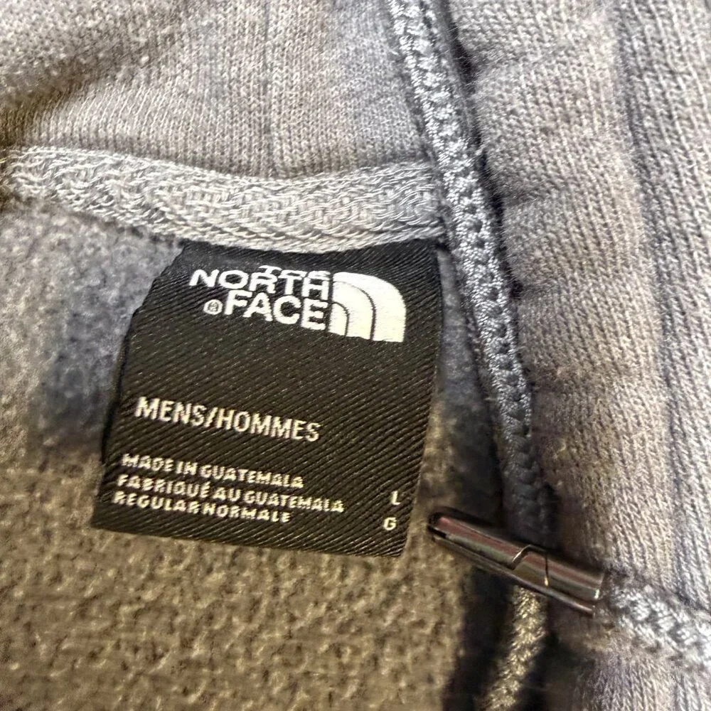 The North Face Men’s Red Box Pullover Hoodie Large Gray‎ EUC